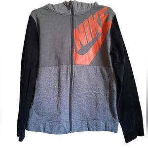 Nike Boy's Colorblock Zip Fleece Hoodie